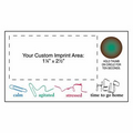Paper Clip Stress-Test Business Card Magnet (2"x3-1/2")